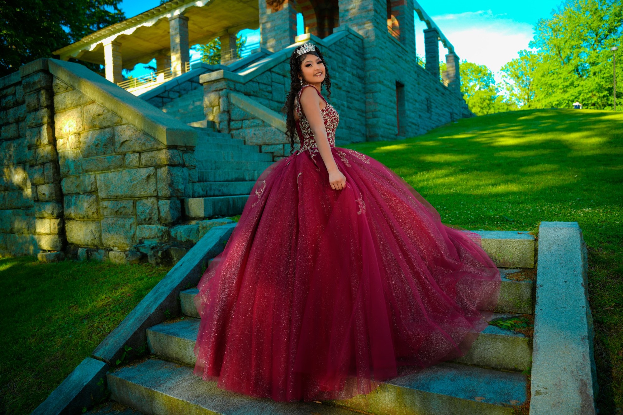 Sesión especial de quinceañera
